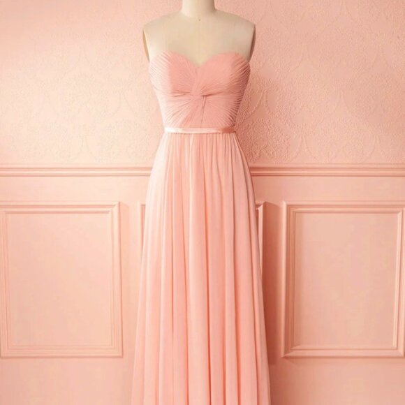 Boutique 1861 Pink Chiffon Dress - NWT, Plus Size 18 - Picture 1 of 15